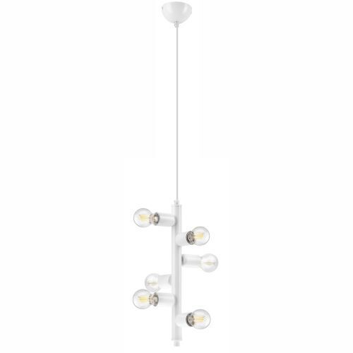 Suspension TORREN Blanc Moderne Table de salle à manger en métal