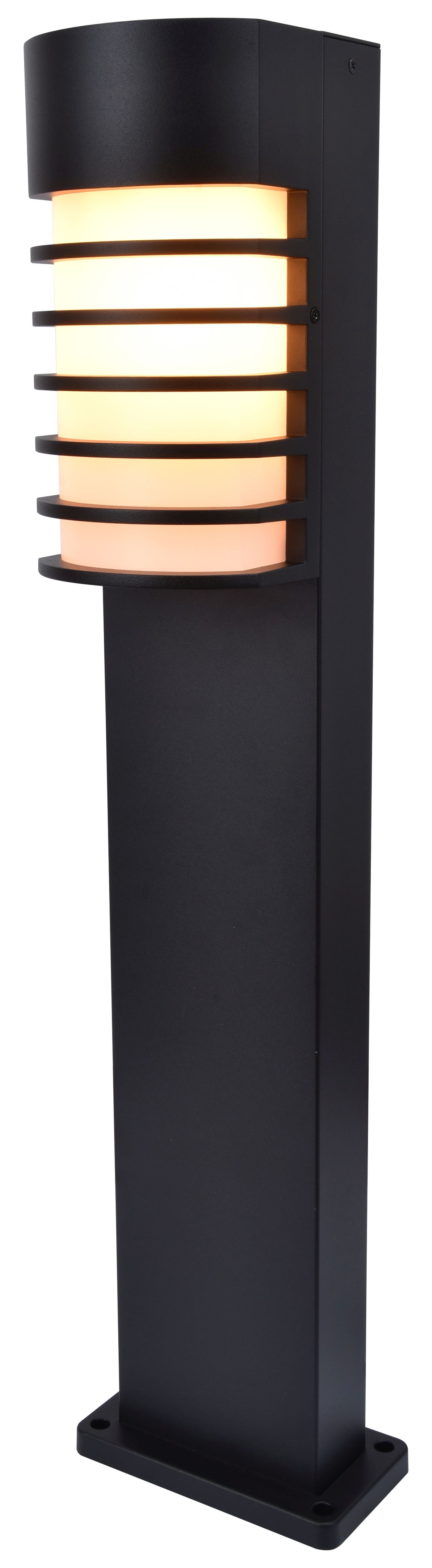 Luminaire de socle noir Aluminium H:75 cm IP54 E27