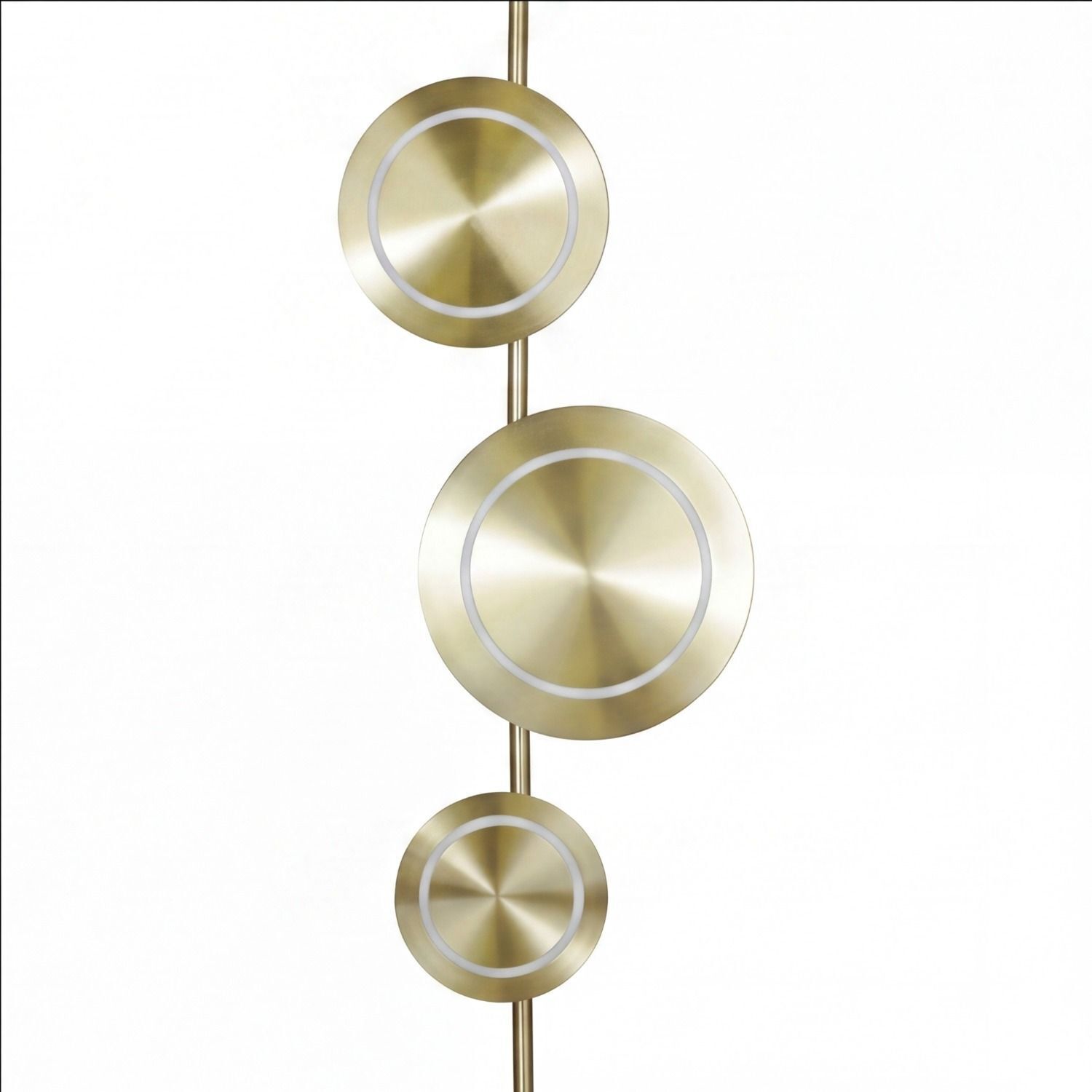 wandlampe-wohnzimmer-esszimmer-schlafzimmer-flur-innen-metall-messing-modern-3-flammig-dimmbar-gold-le127810-3 Beading, Wanddekoration, Metallisch, Messing, Kreise