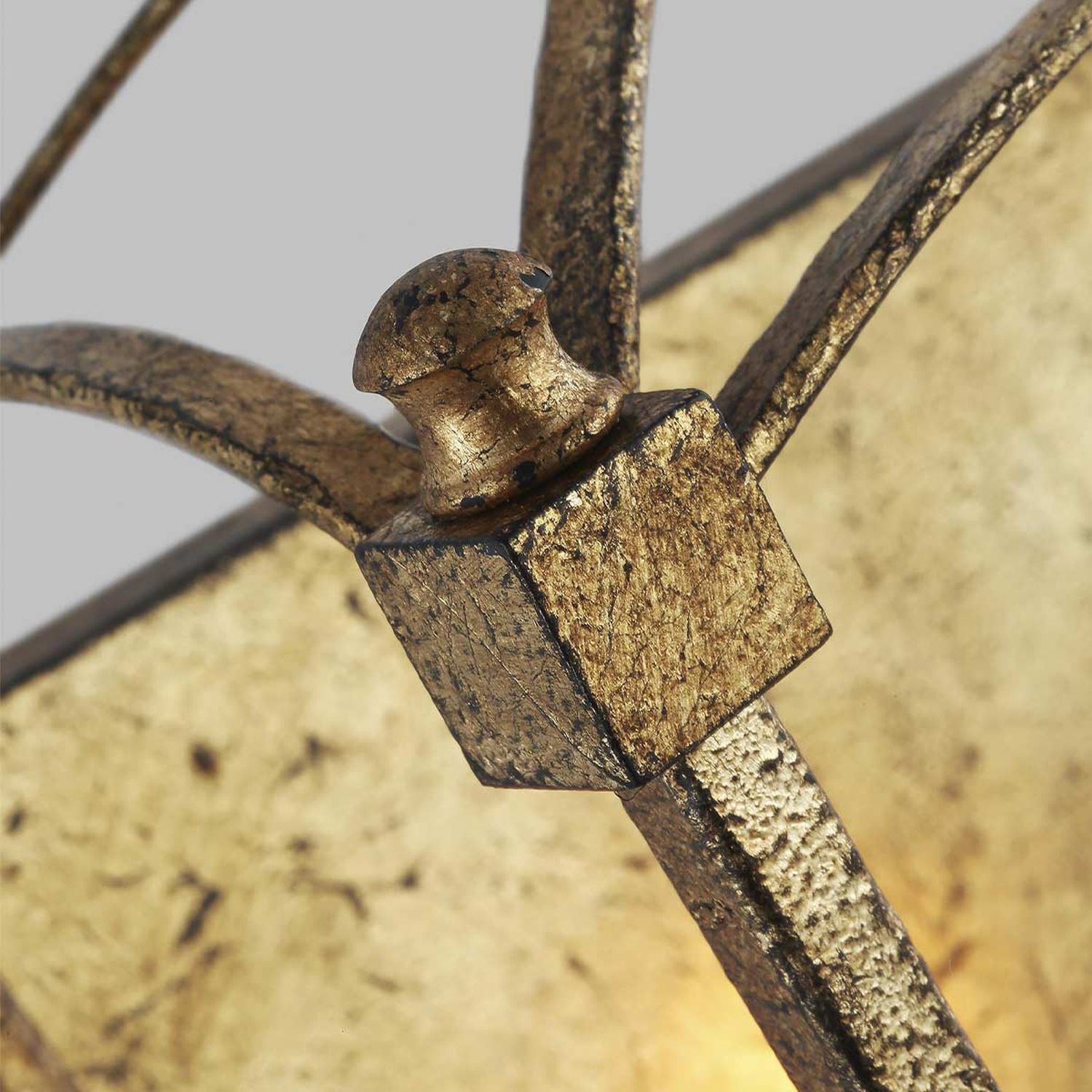 rost, metall, verzierung, verbindung, geformt