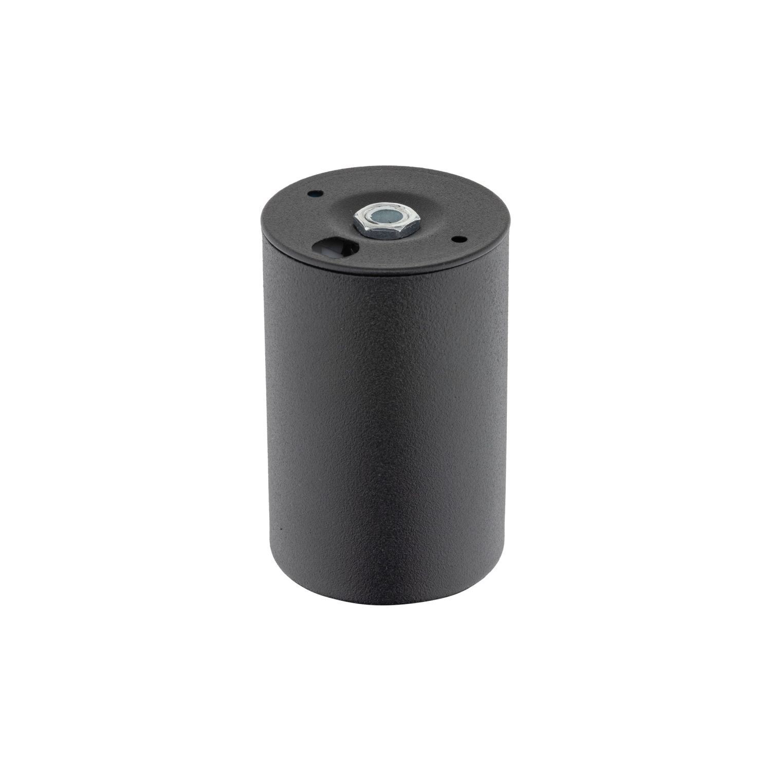 Spot de plafond apparent noir métal GU10 Ø 5 cm H : 8 cm Zylinder