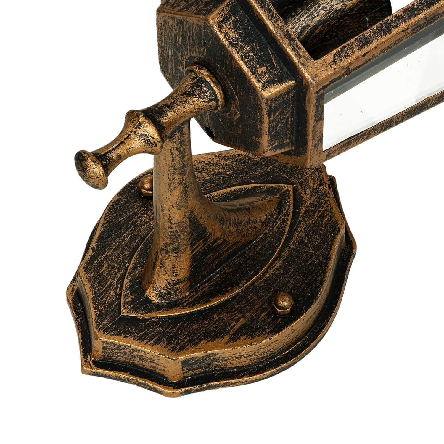 Applique rustique d'extérieur cuivre antique E27 PARIS Bronze