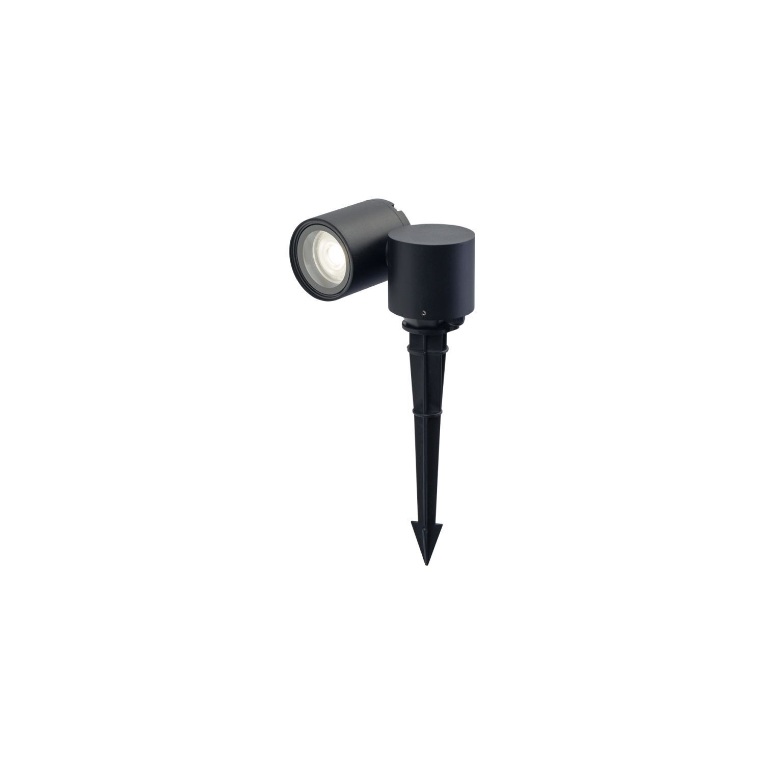 Projecteur de jardin Piquet de terre IP54 GU10 Noir Alu Verre réglable