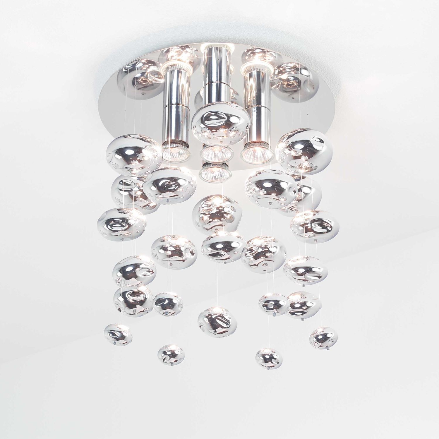 Lampe de salon moderne en cristal