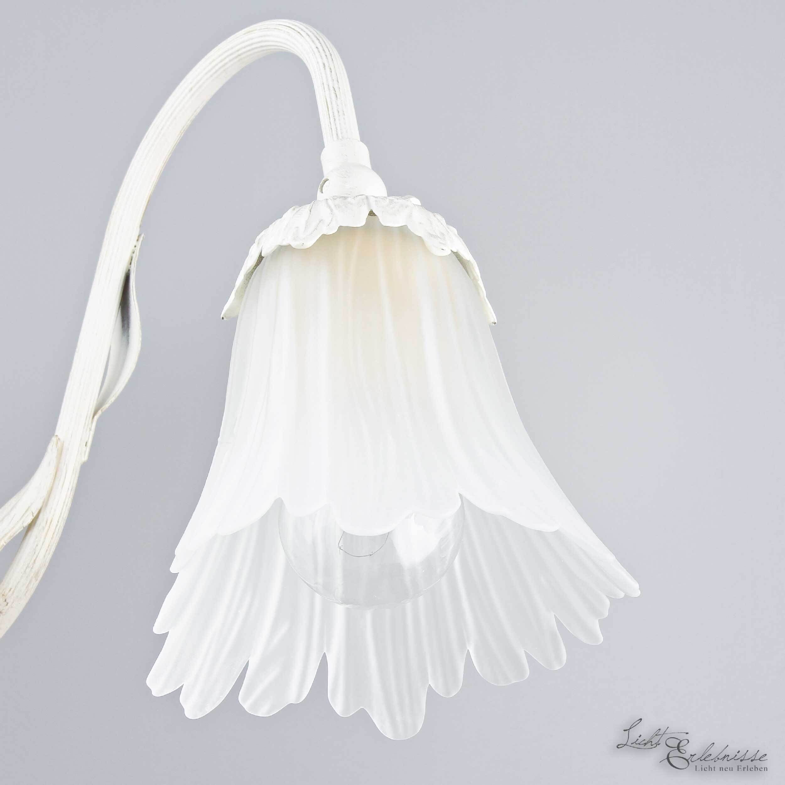 Premium Lampe sur pied Shabby blanc