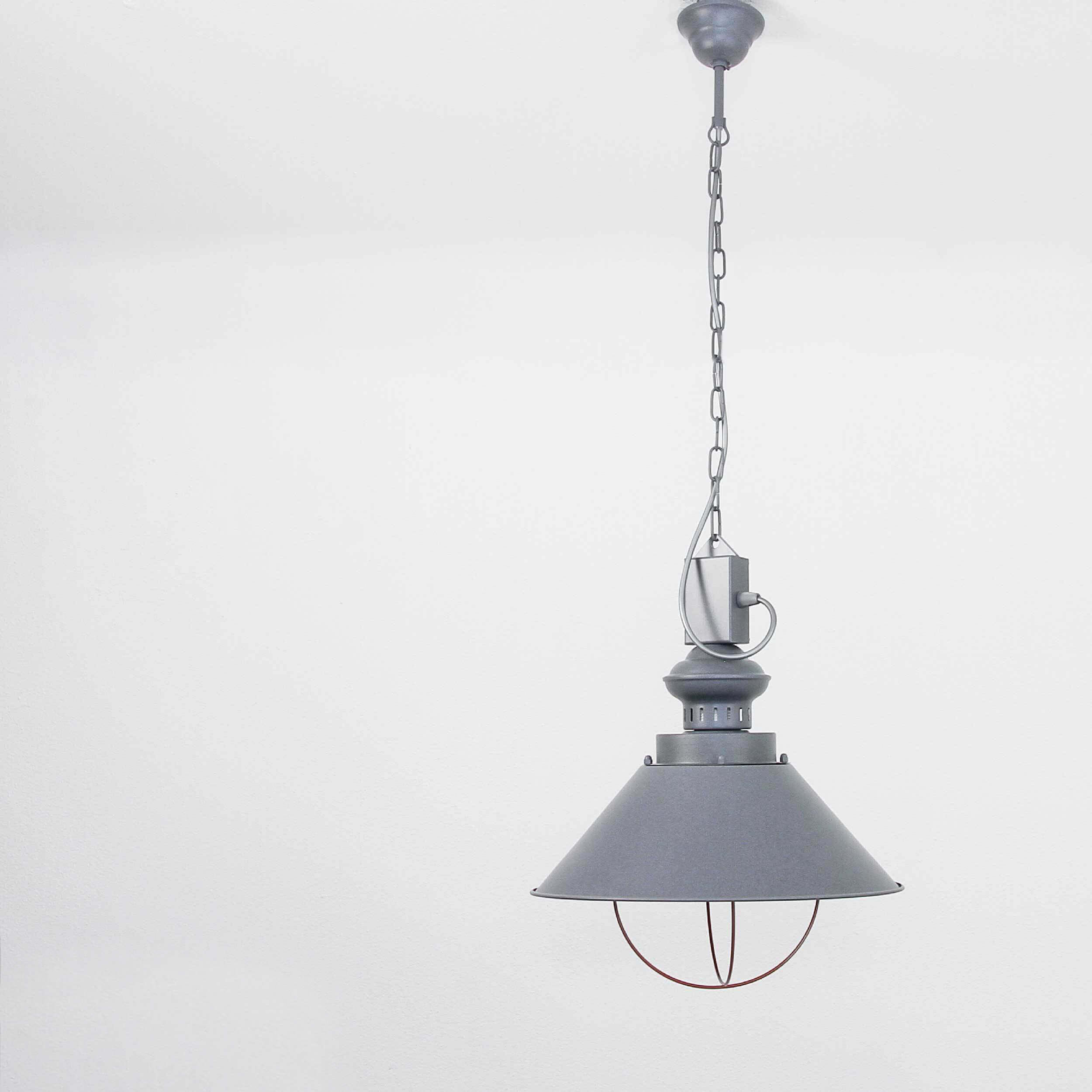 Suspension design industriel table à manger en gris cuivre Lampe, Kronleuchter