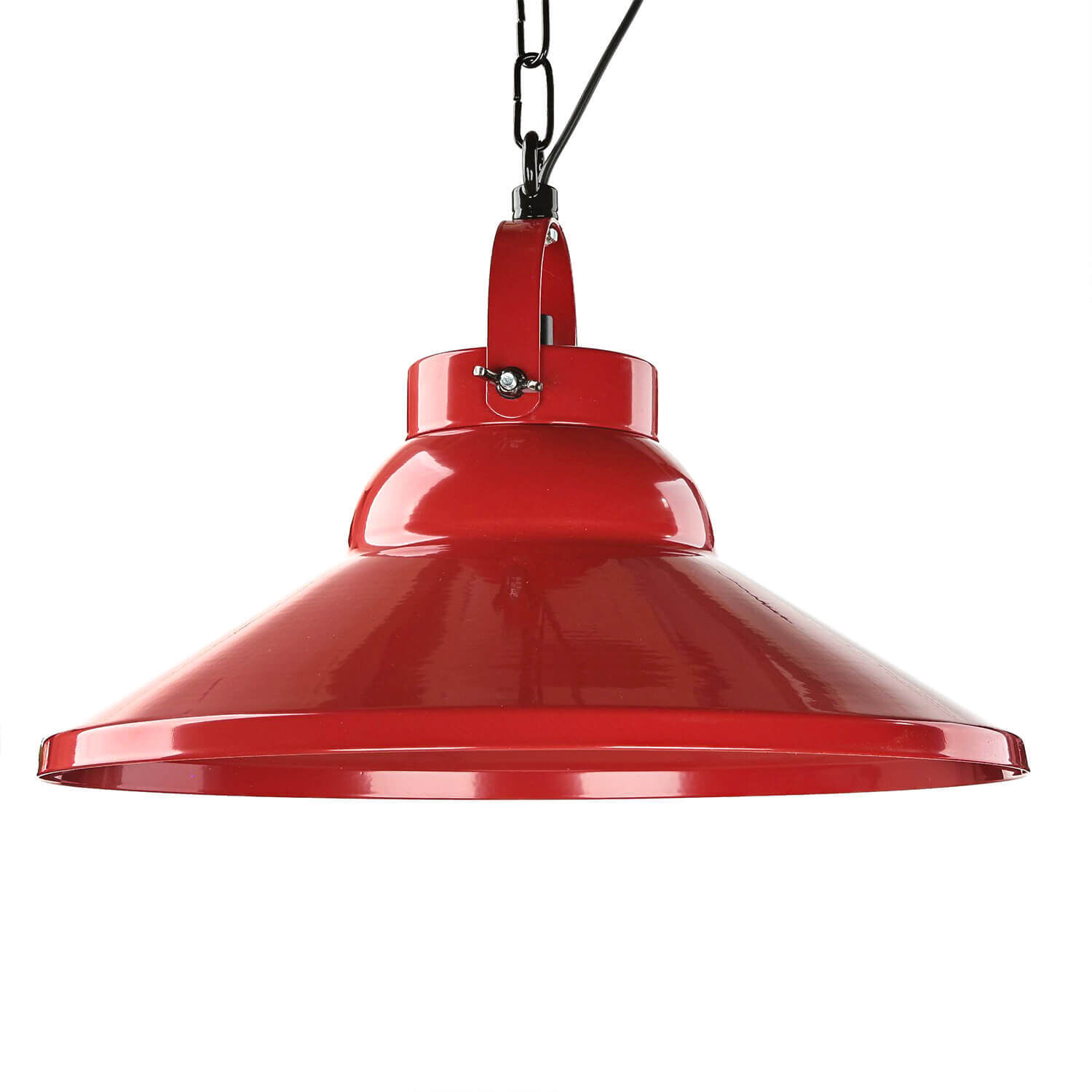 Suspension IRON en rouge