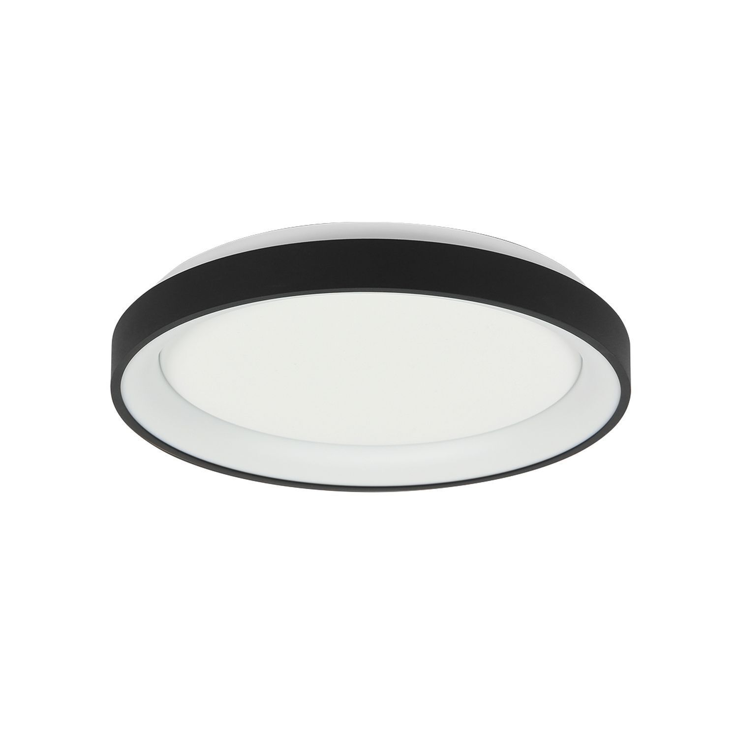Plafonnier LED Noir Blanc Ø28 cm 2700 K confortable Deckenleuchte, Leuchte