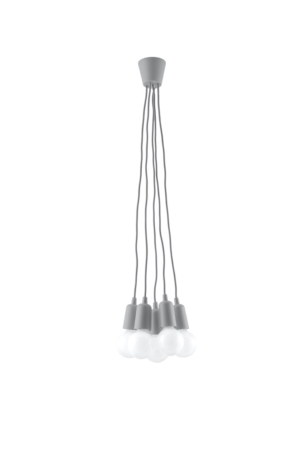 Lampe à suspendre rétro vert réglable jusqu'à 90cm pour E27
