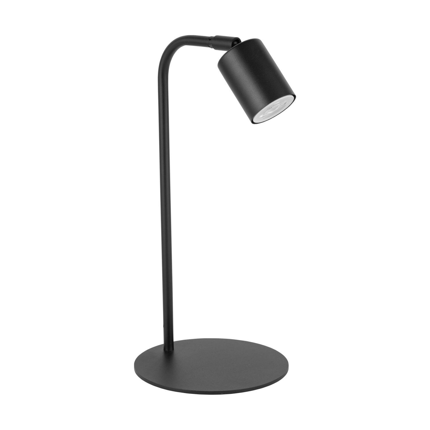 Lampe de bureau métal 40 cm petit noir réglable