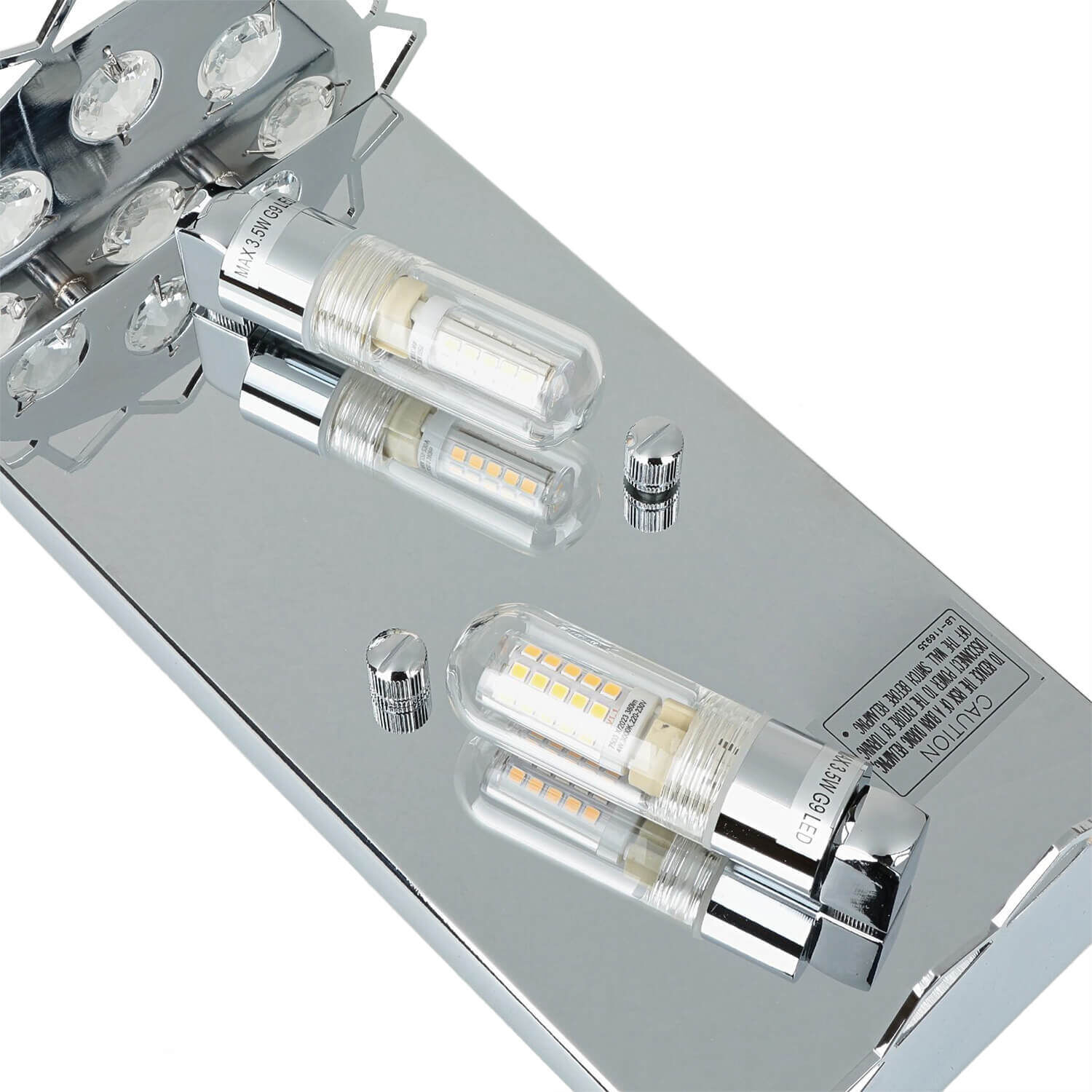 LED Badlampe Kristall Glas IP44 modernes Design LED Badlampe Kristall Glas IP44 modernes Design