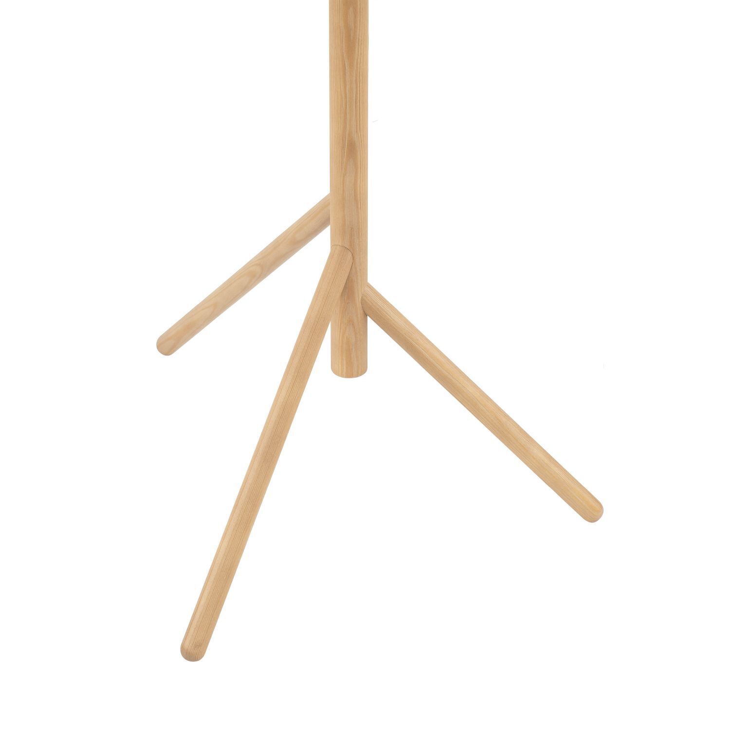 Lampadaire 150 cm petit bois verre 3x G9 tripode MIEKE Moebel