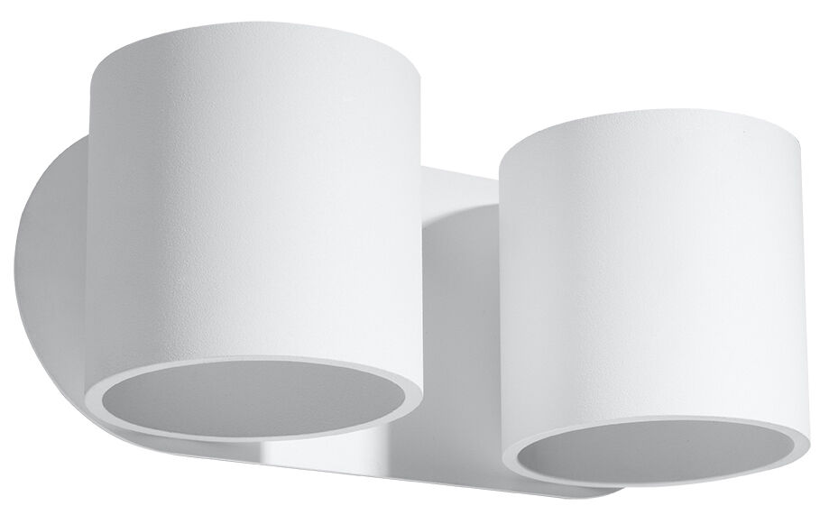 Applique Up Down Blanc Aluminium Moderne Stylé