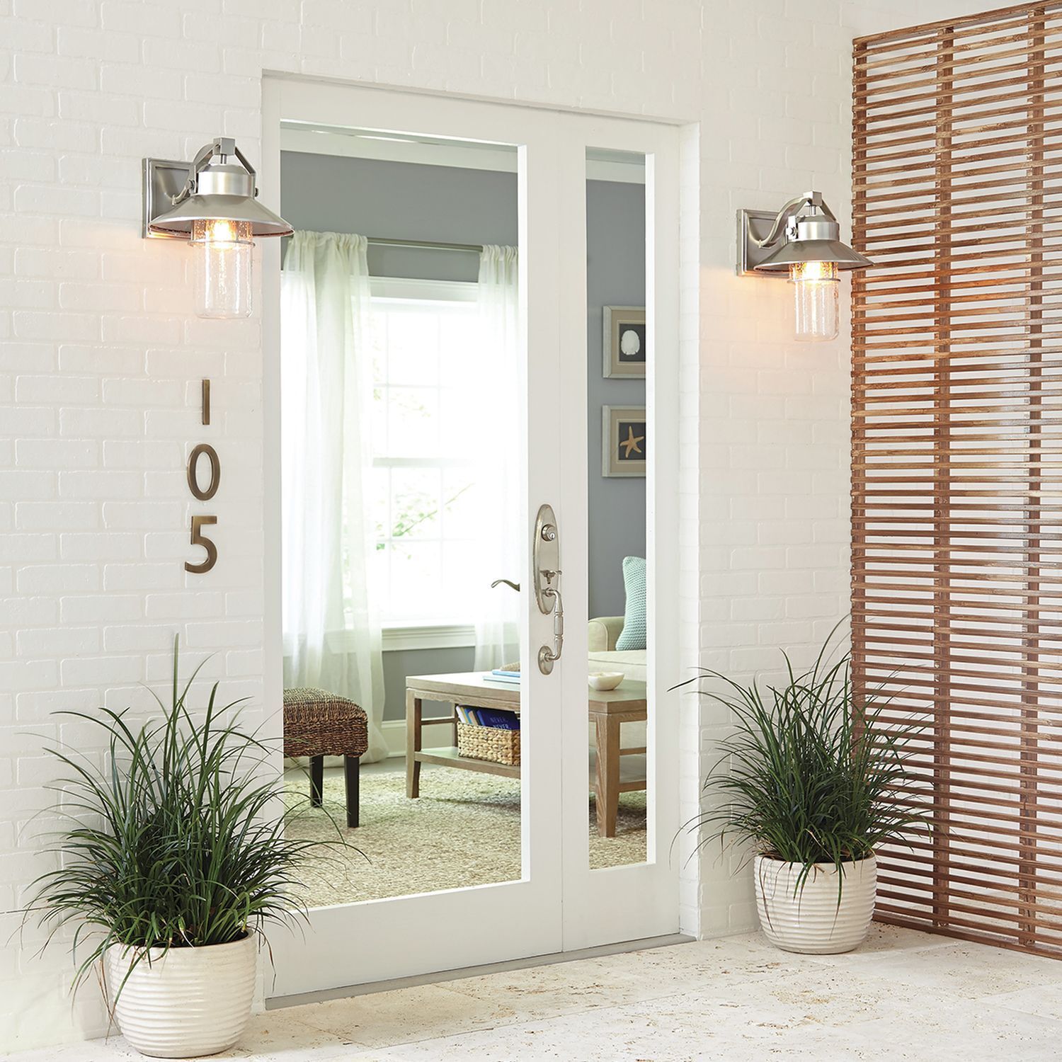 Applique extérieure E27 IP44 Cour Maison Maritim MABEL