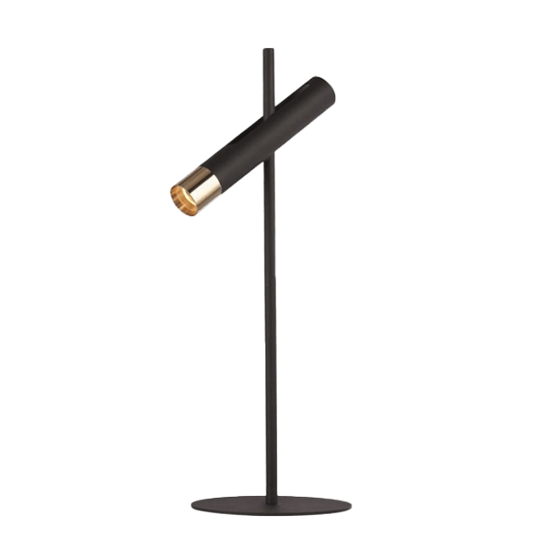 Lampe, Tischlampe, schwarz, verstellbar, Metall