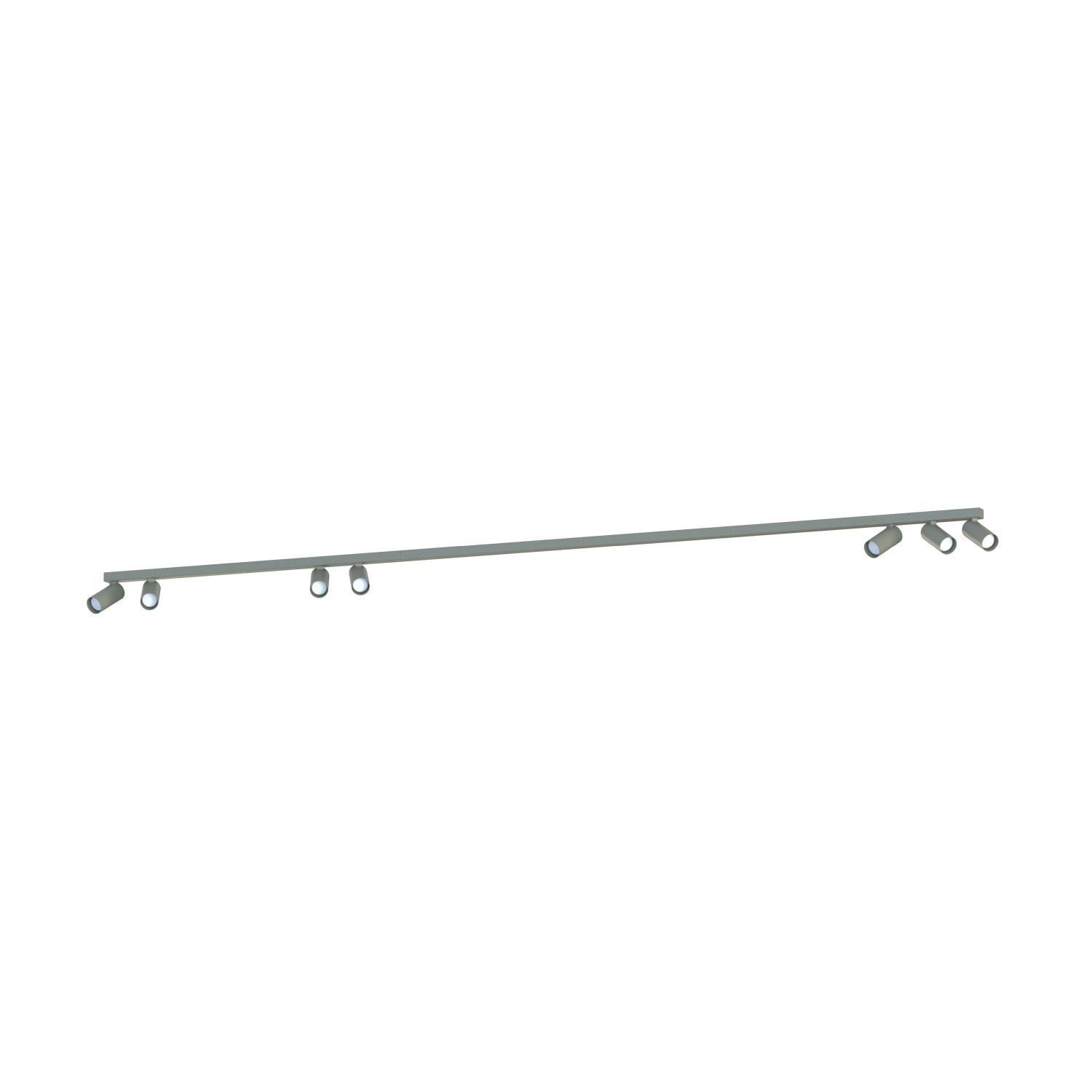 Plafonnier allongé Umbra Gris GU10 7-flamme