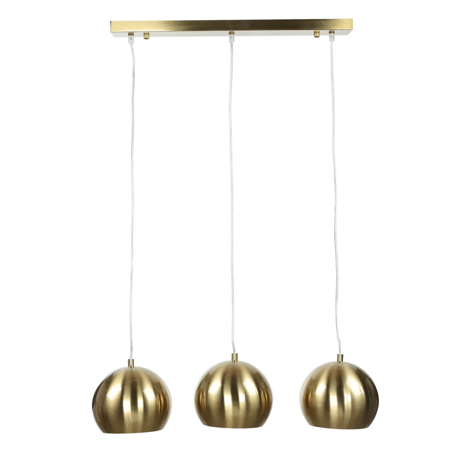 Brillante lampe à suspendre MIRRI Or Rétro Table à manger