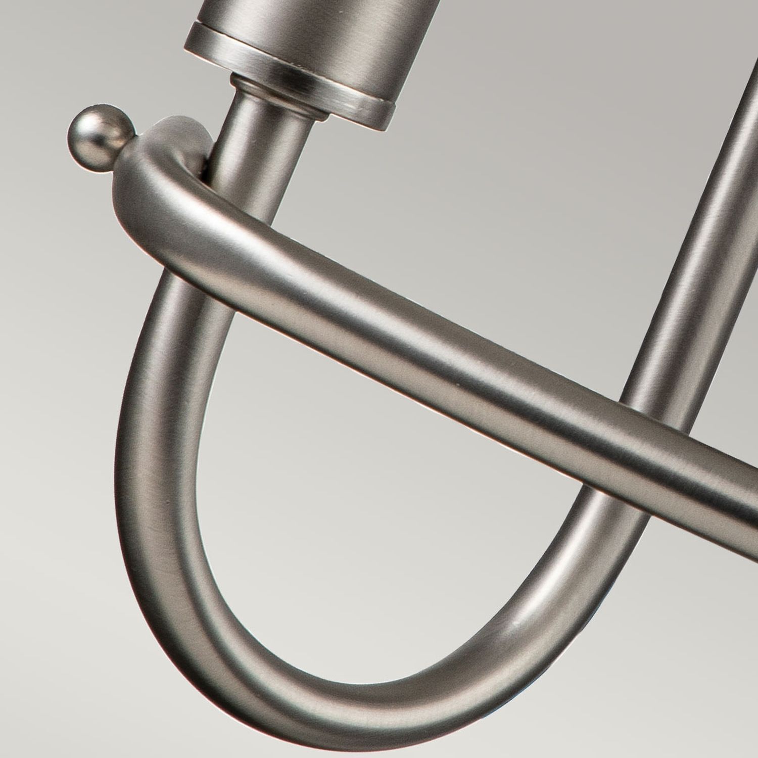 Applique Métal H : 27 cm Nickel brossé E14 Moderne