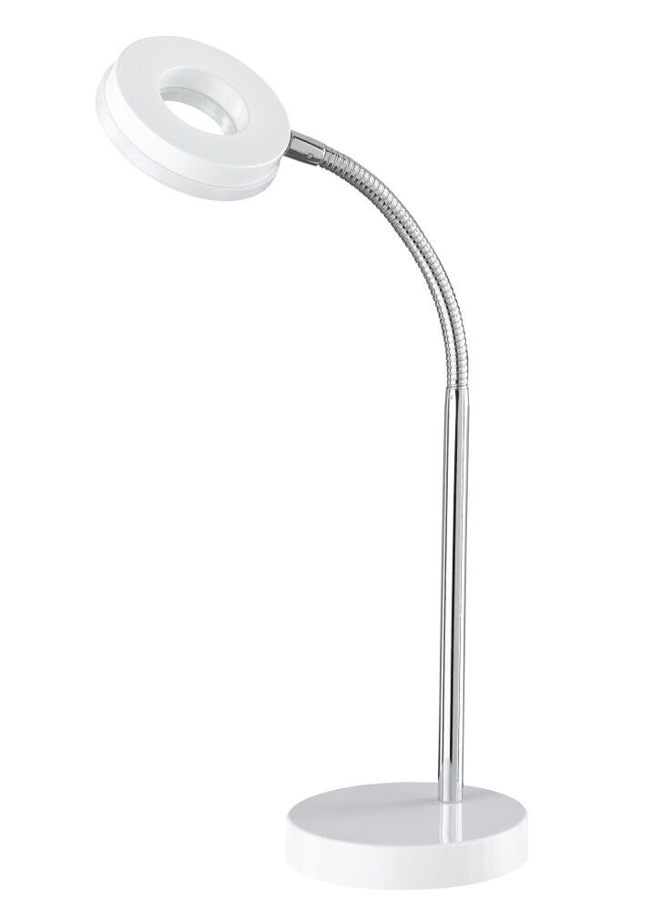 Lampe de table LED RENNES en blanc