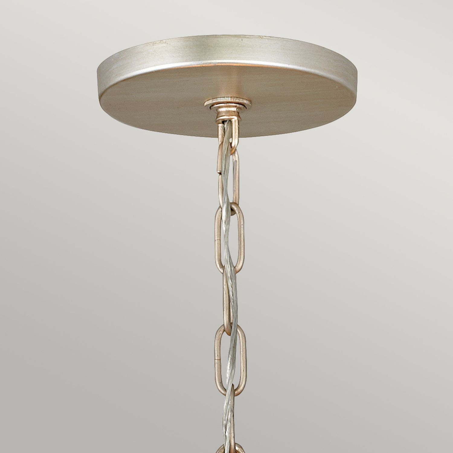 Lampe à suspendre cristal acier inoxydable Ø 66 cm H : max. 386,2 cm rond