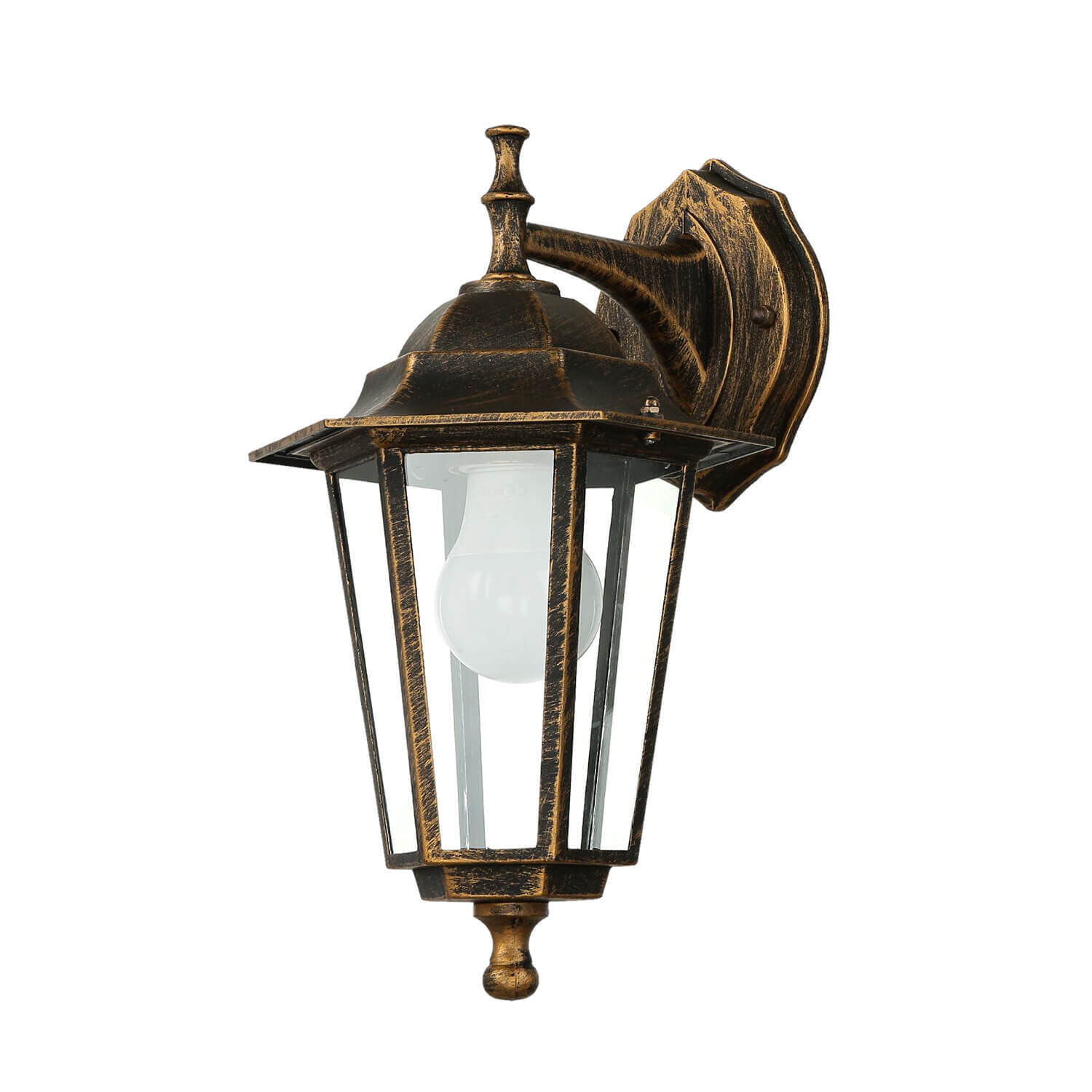 Lampe d'extérieur rustique PARIS cuivre antique IP44 E27