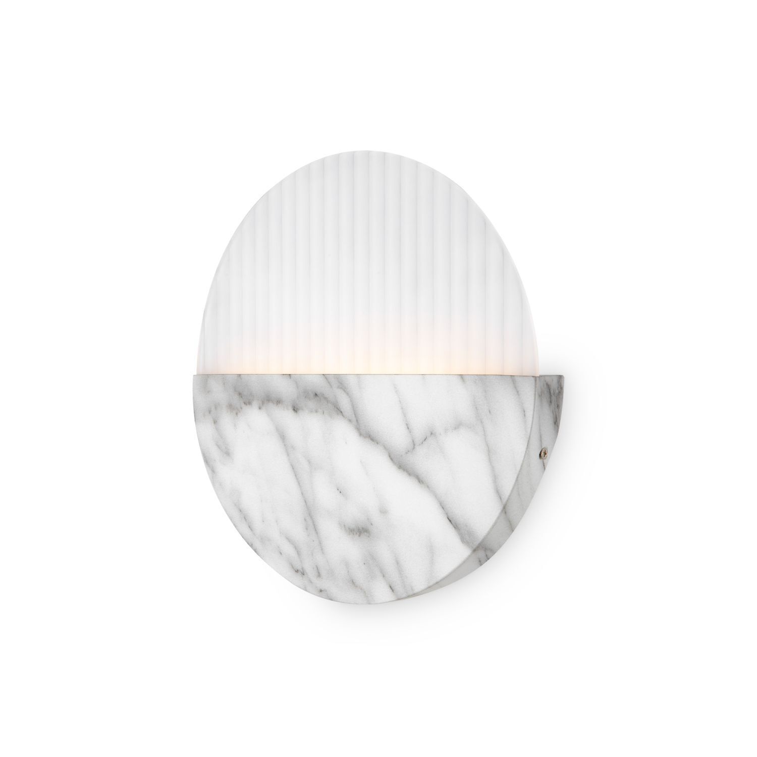 Applique LED verre métal 3000 K blanc chaud 200 lm ronde