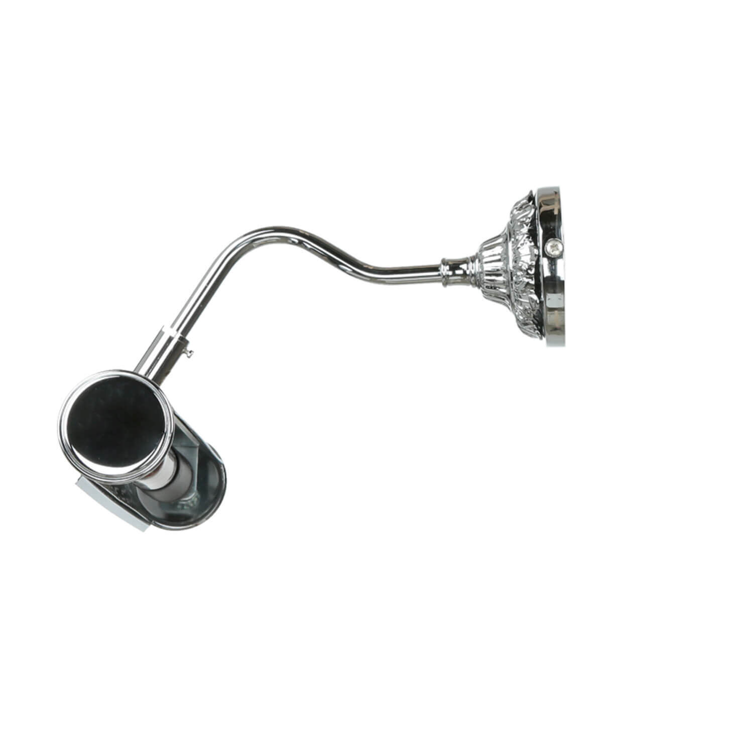 Exklusive Bilderleuchte Chrom glänzend Elektrisches Gerät, Mikrophon, Zimmer, Duscharmatur, Lampe