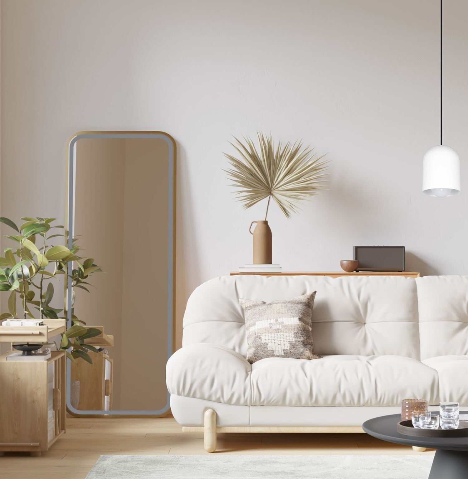 Suspension ronde métal noir blanc E27 Ø11 cm Loft Lampe, Dekoration für Zuhause, Stehlampe