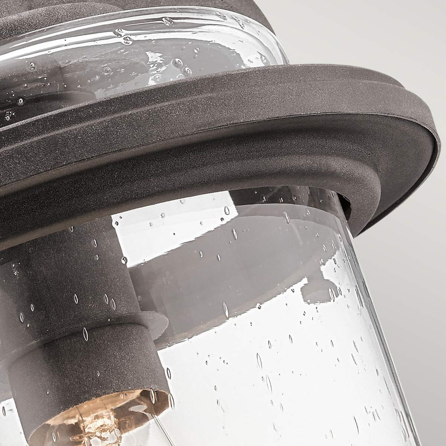 Lampe d'extérieur mur 43,7 cm de haut IP44 E27 Alu Verre Vintage Sinken, Waschbeckenhahn, Auto, Transport, Fahrzeug