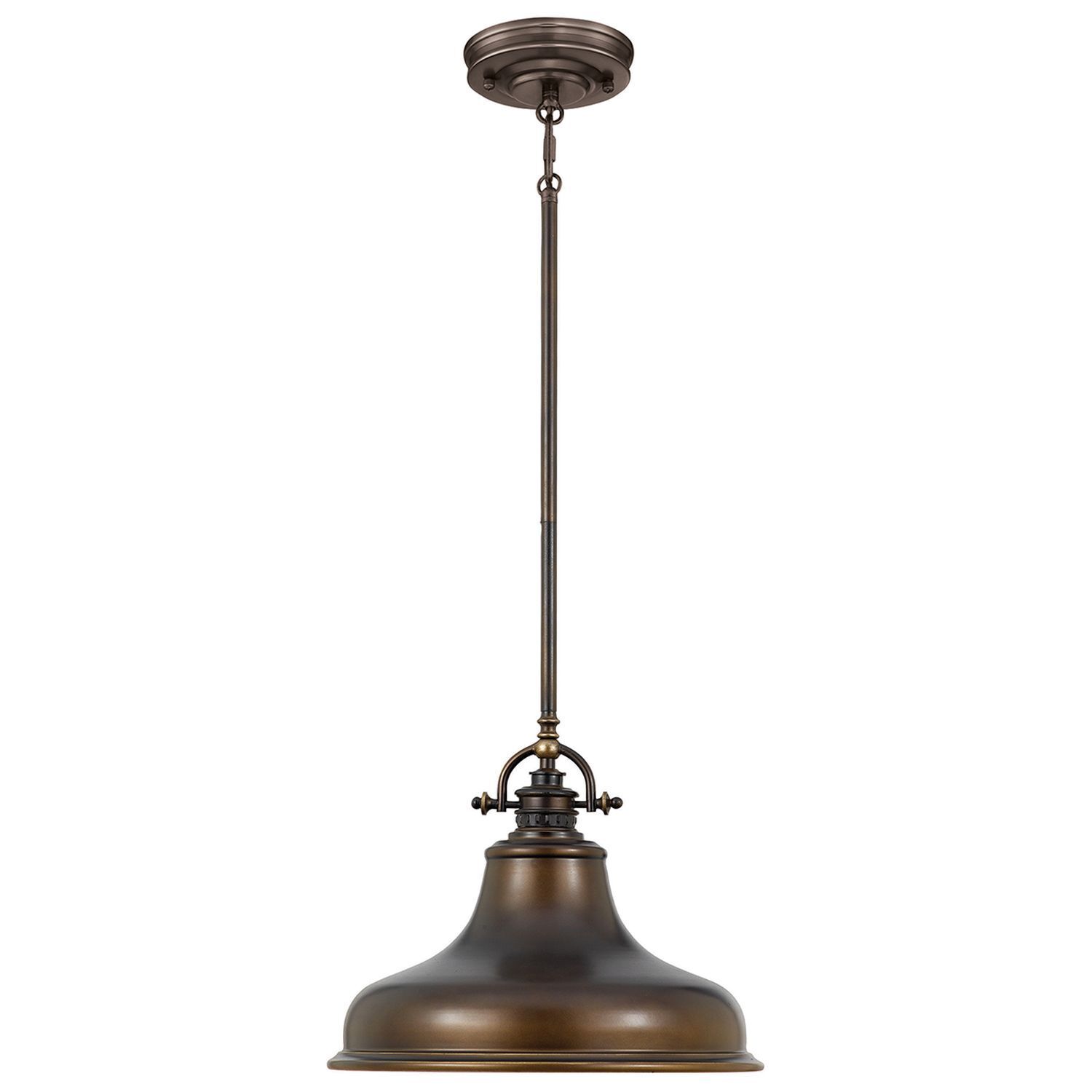 Suspension RURAL Marron Ø34cm Lampe de table à manger Lampe, Bronze