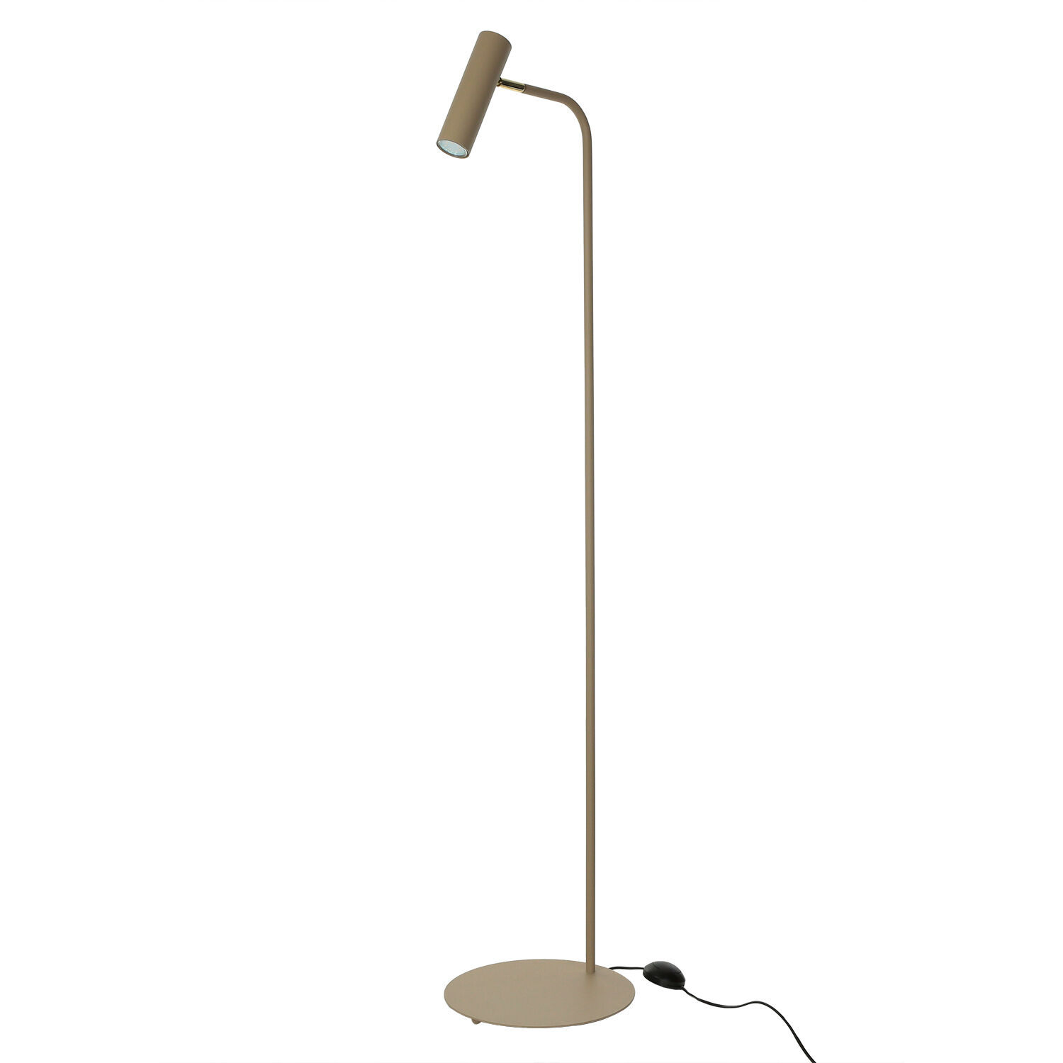 Lampadaire en métal GU10 ajustable 159 cm en beige or