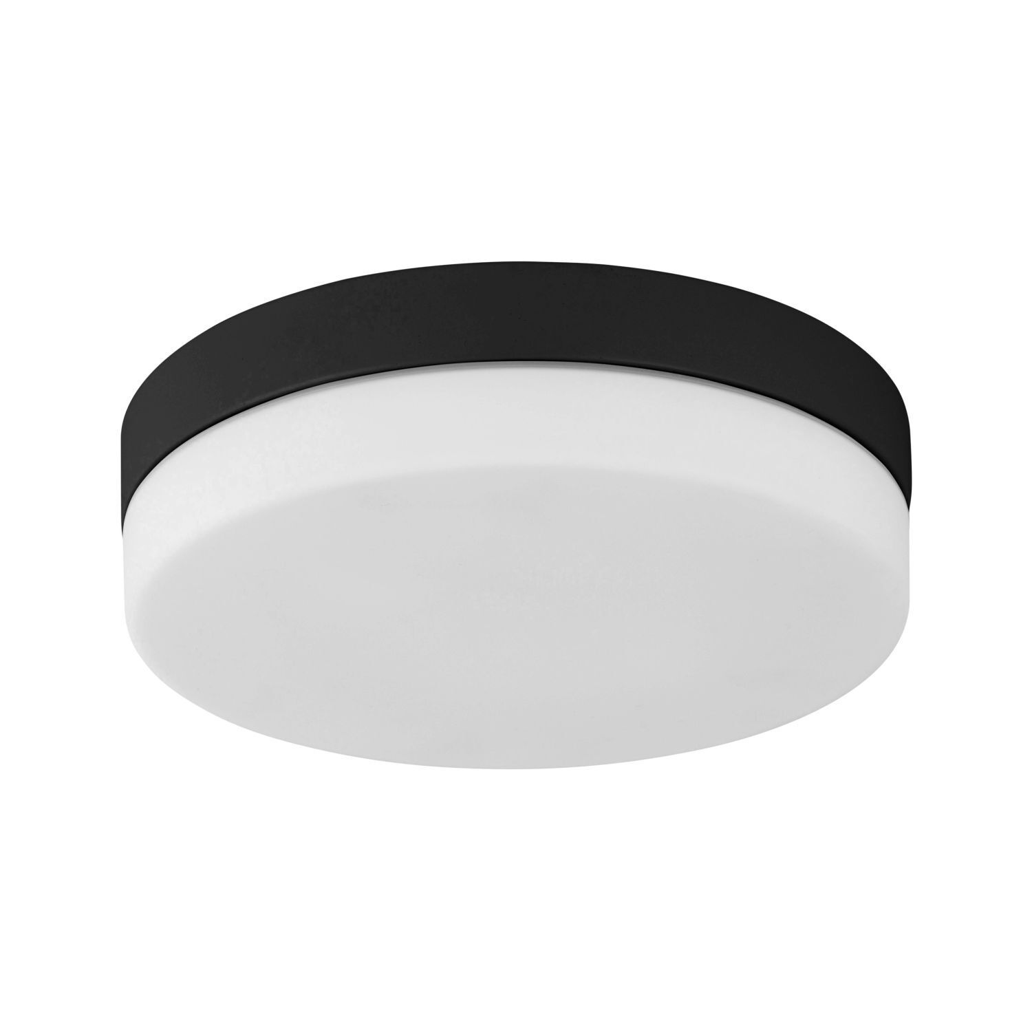 Lampe de salle de bain plafond IP44 salle de bain Ø 29 cm rond blanc noir