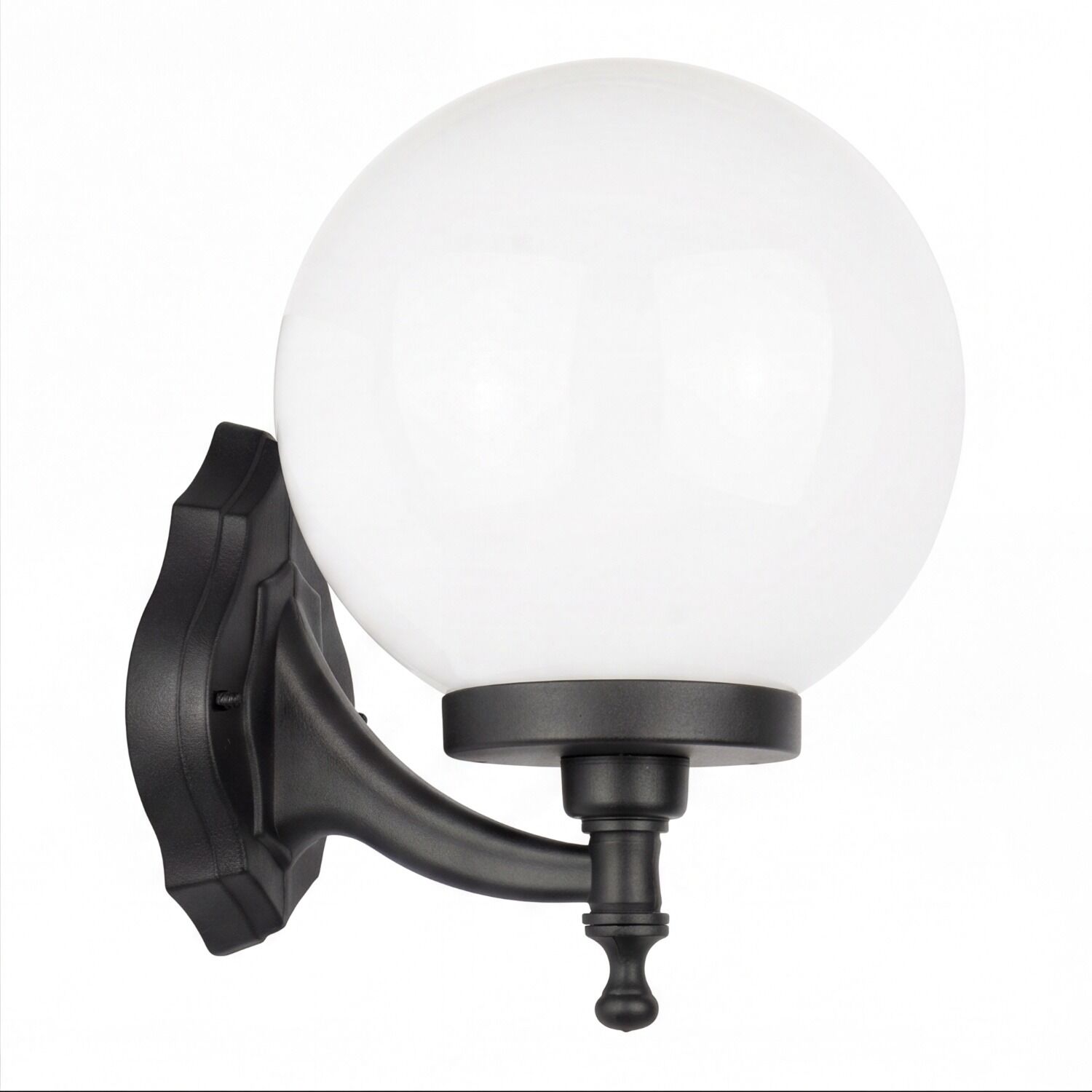 Lampe d'extérieur vintage Mur Abat-jour sphérique IP43 anti-éblouissement