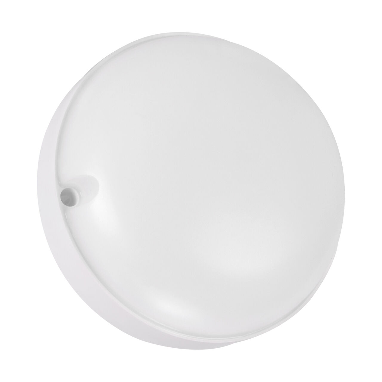 Lampe de plafonnier LED ronde petite D : 16 cm IP65 blanc extérieur milieu humide