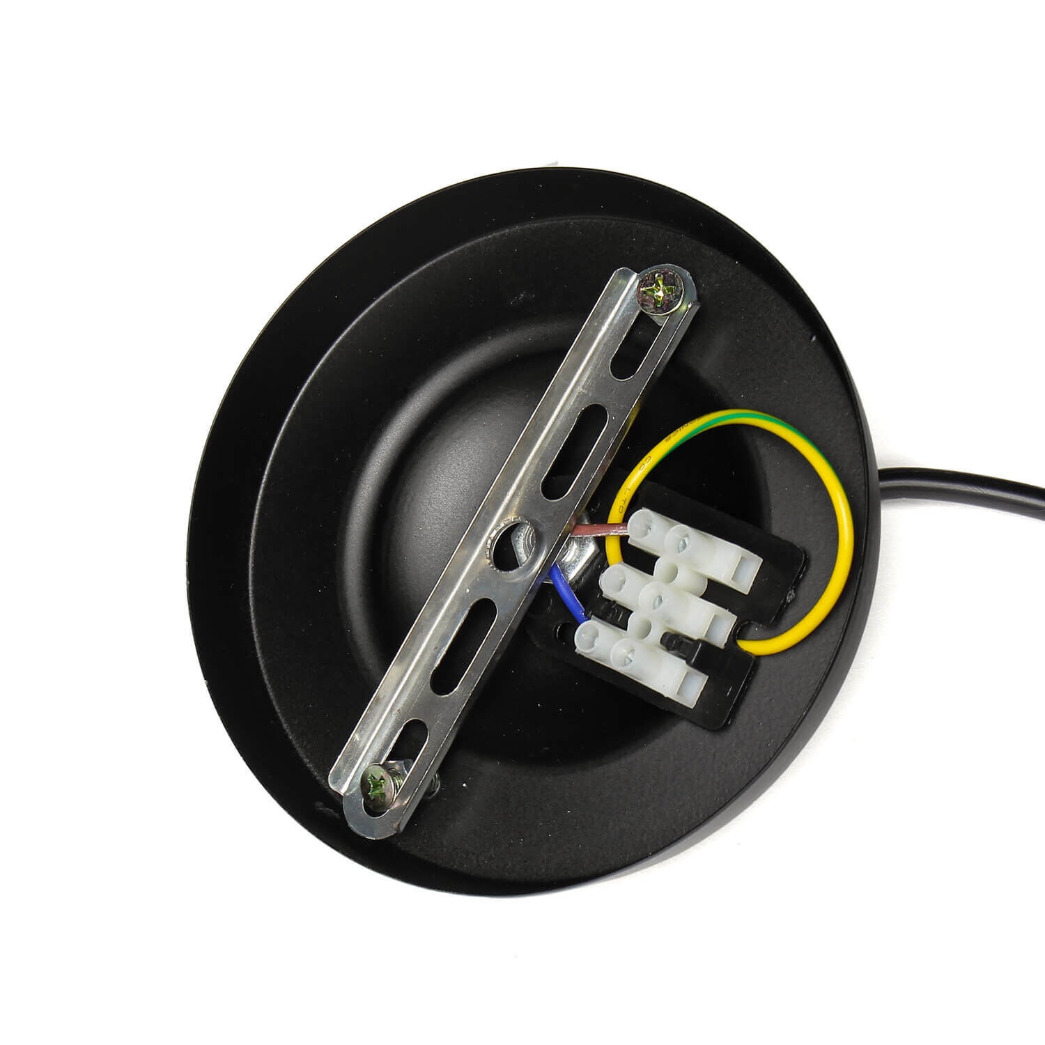 Lampe à suspendre Noir Vintage Ø 30 cm Métal E27 Elektronik