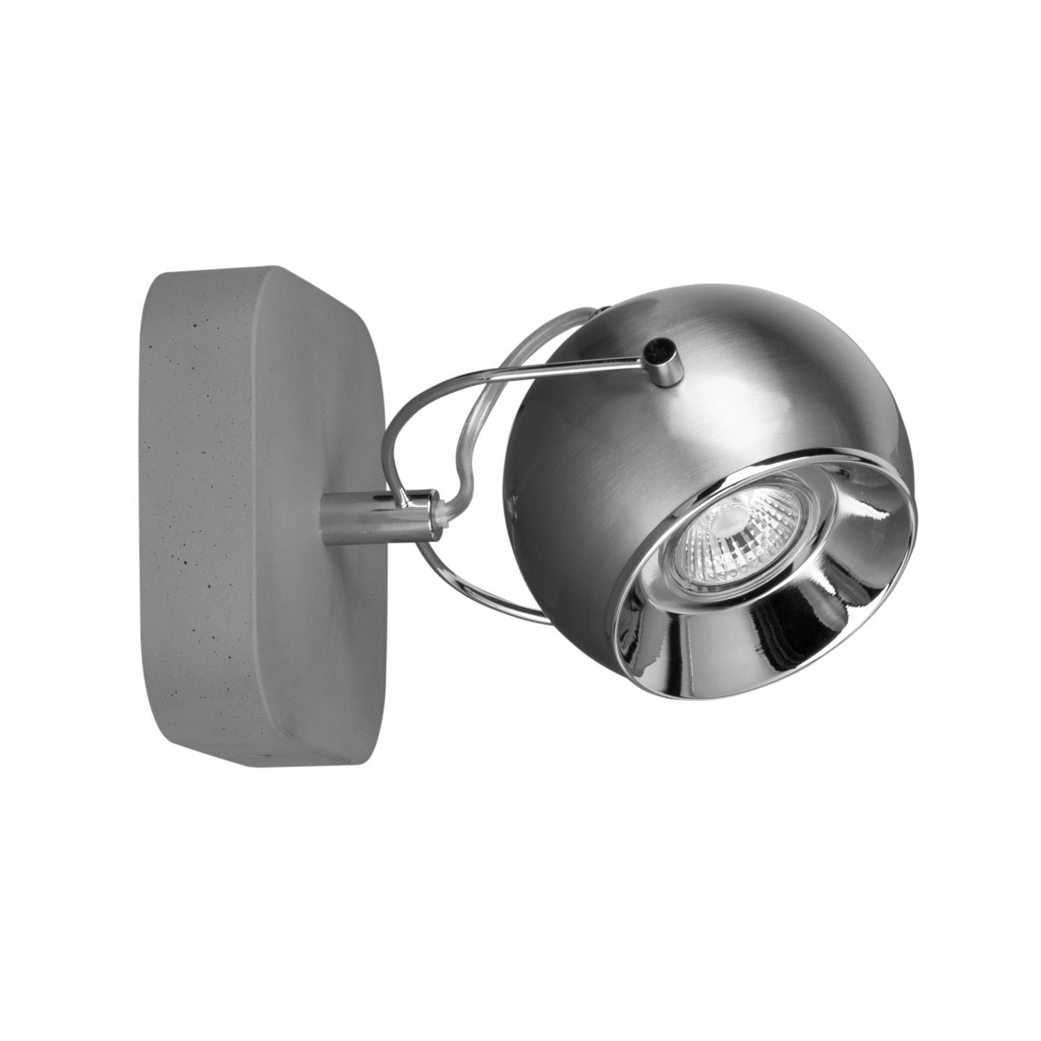 Spot mural métal béton avec LED 6W ciblé Beleuchtung, Badezimmer, Drinnen, Zimmer, Duscharmatur