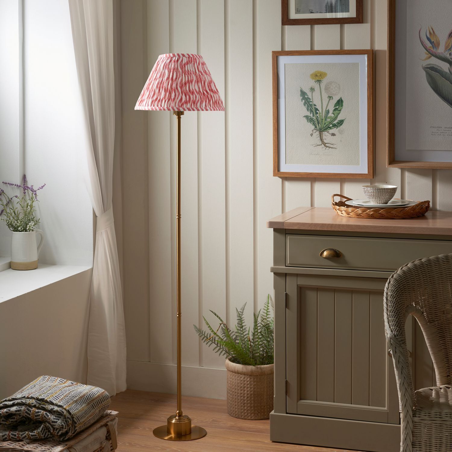 Lampadaire LED Touch Dimmer Batterie sans fil 140 cm