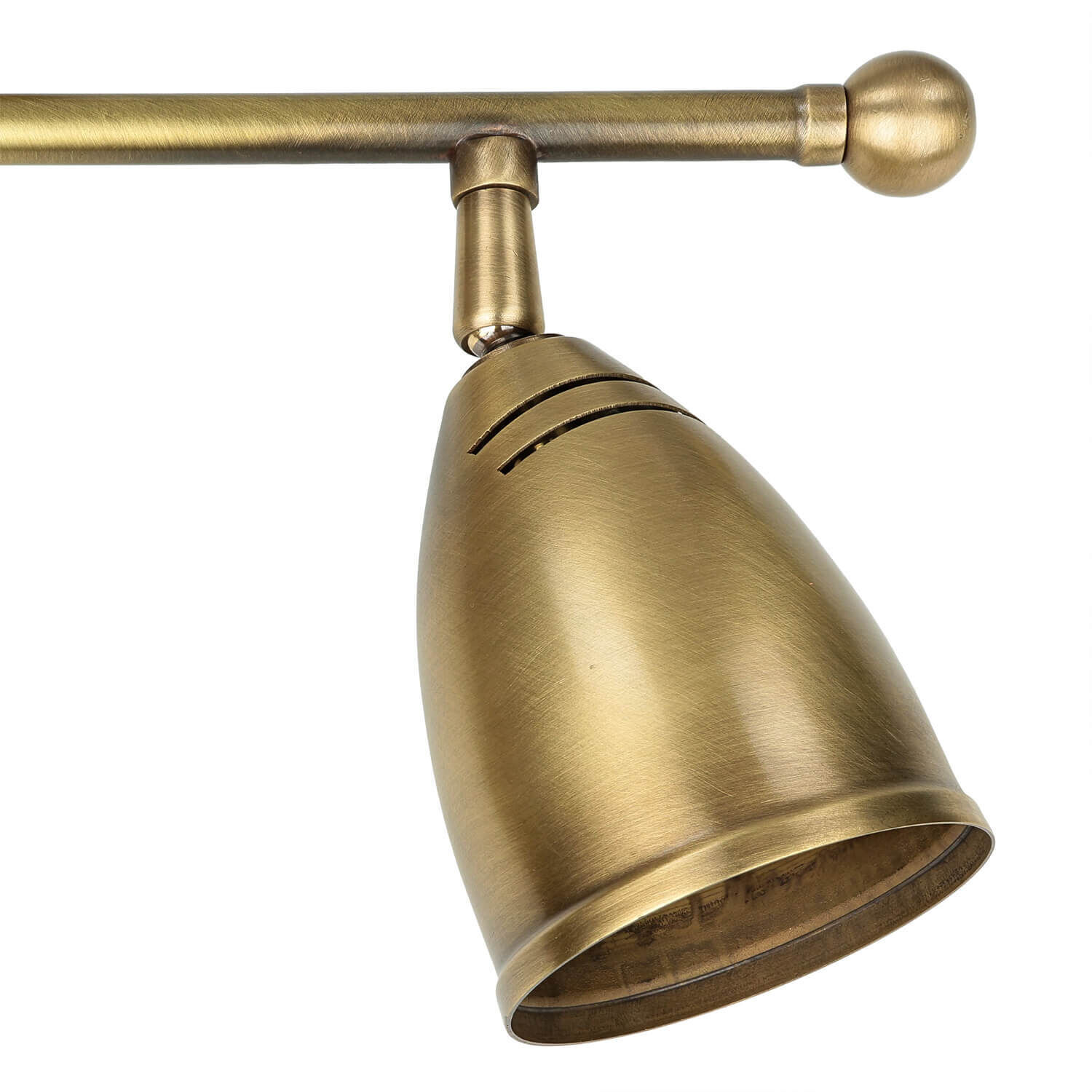 Lampe de plafonnier orientable Rustique Bronze clair