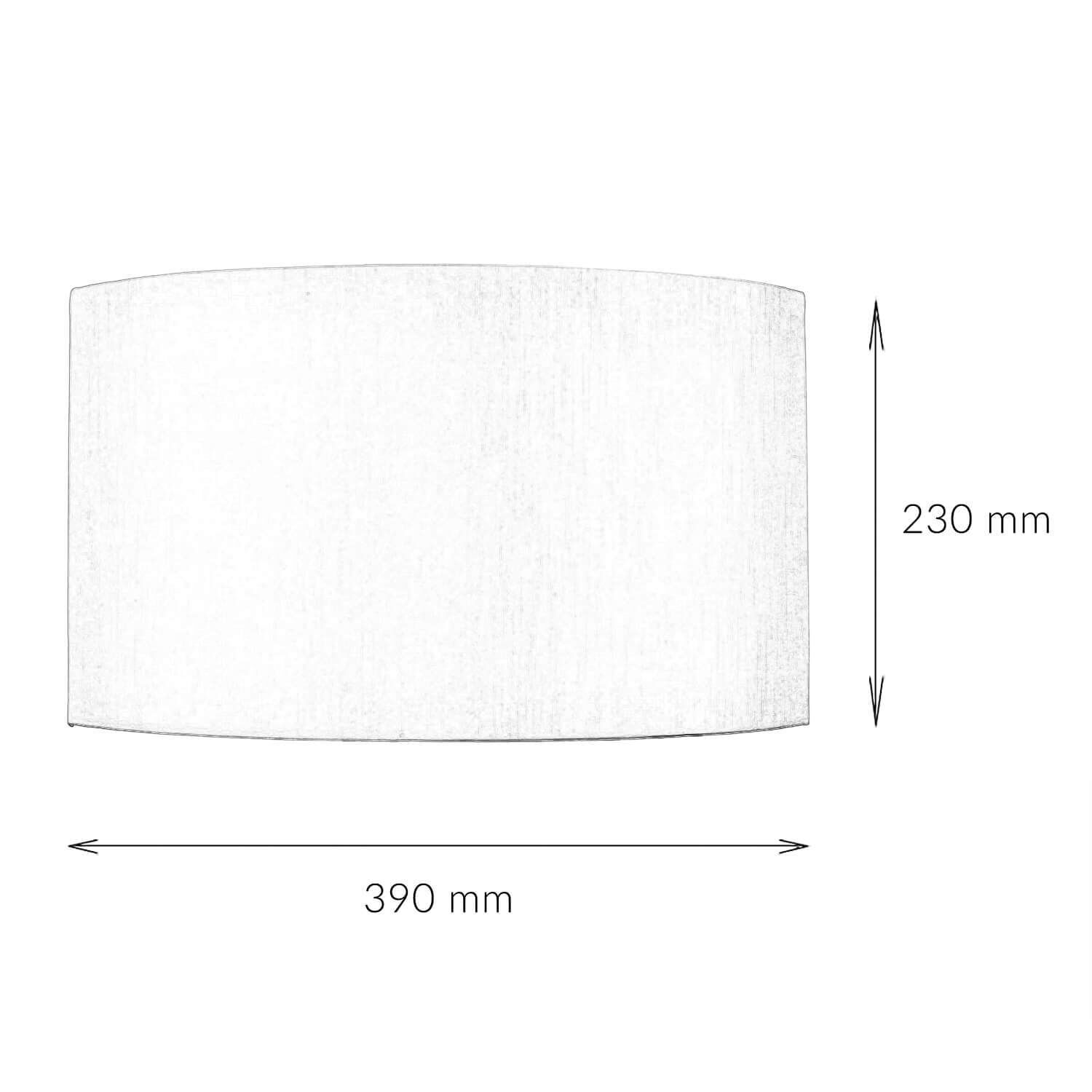 Wandleuchte Stoff Up Down in Creme Messing GRASTA Lampe, Lampenschirm