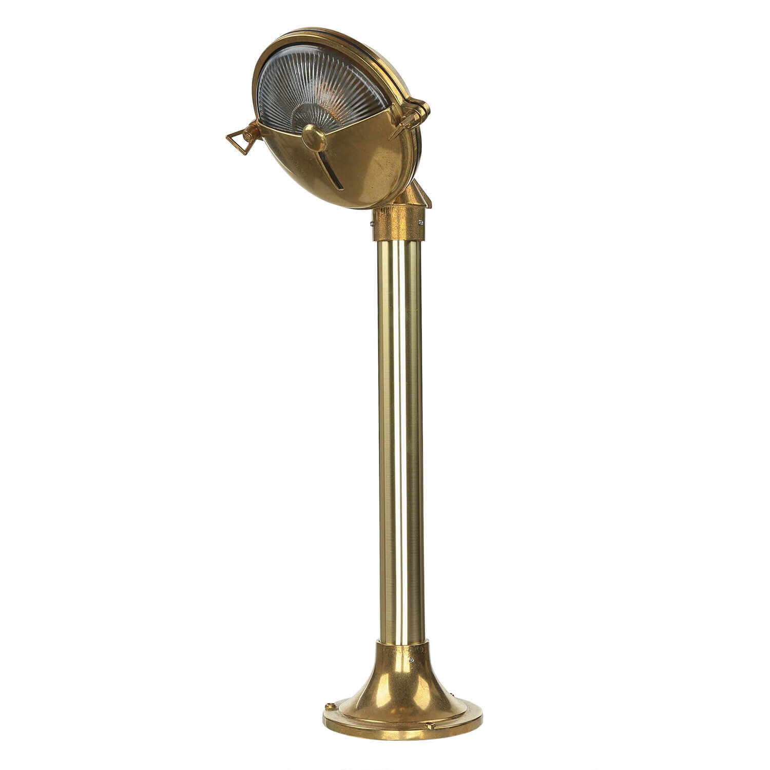 Lampe d'allée décorative KARPAHTOS jardin laiton