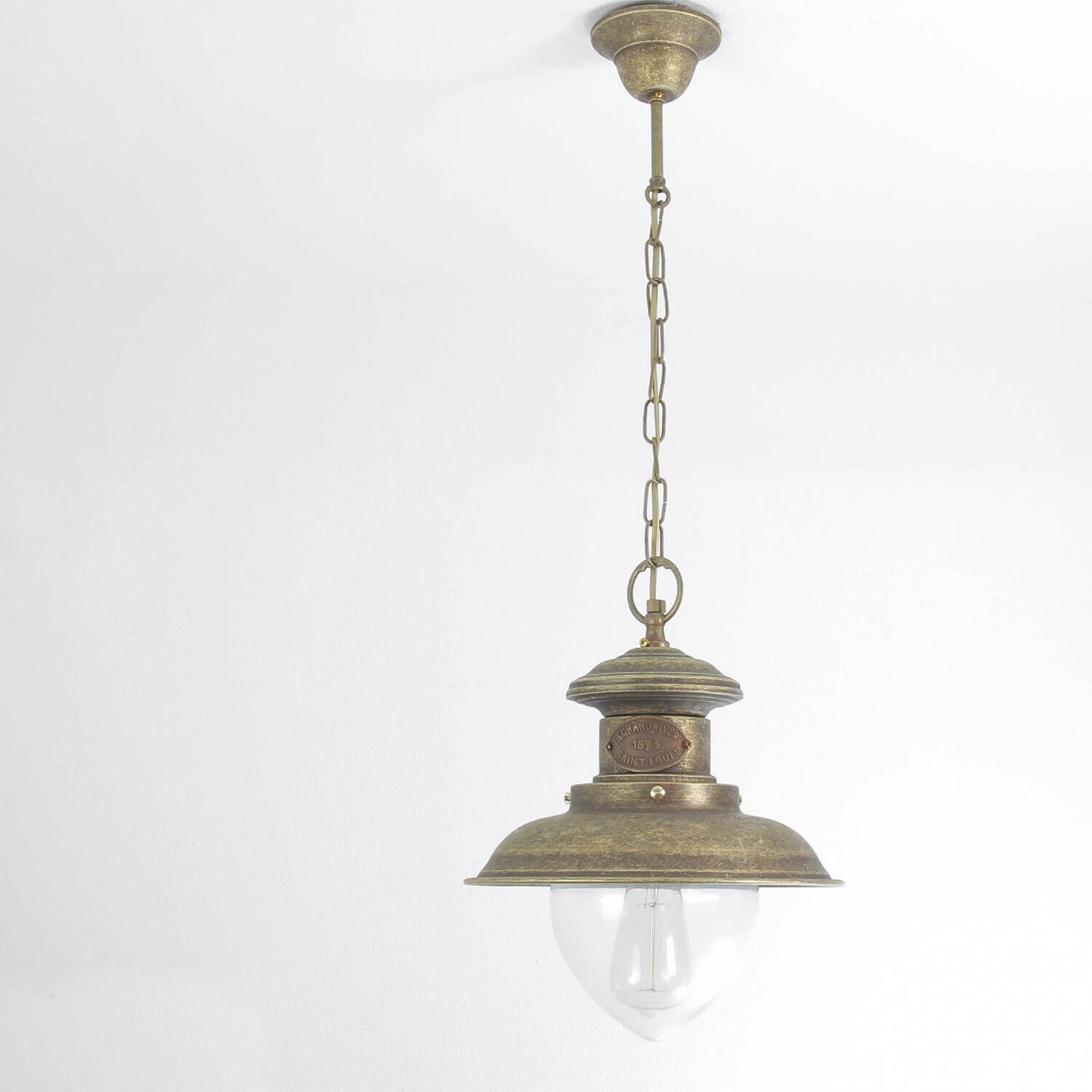 Suspensions extérieures Premium en laiton bronze Bronze, Lampe, Deckenleuchte, Kronleuchter