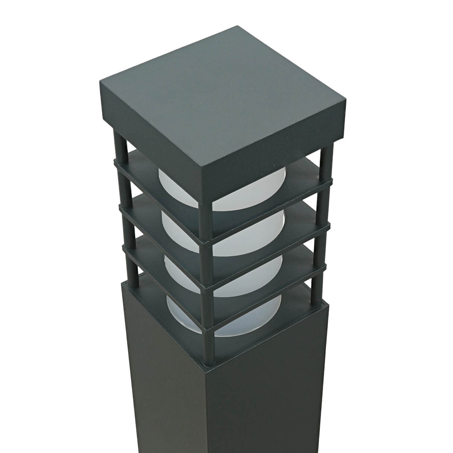 Lampe d'extérieur anthracite 50cm IP54 résistant aux intempéries Lampe