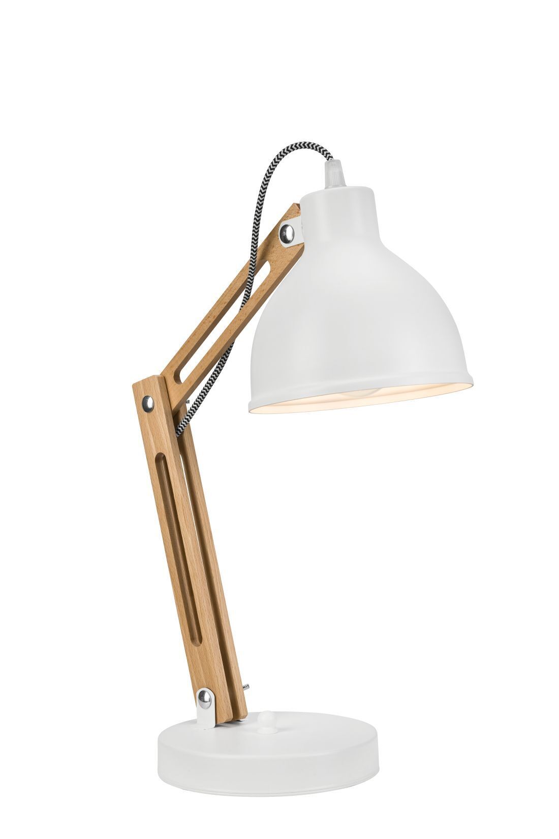 Lampe de bureau moderne Lampe de travail en bois 44cm