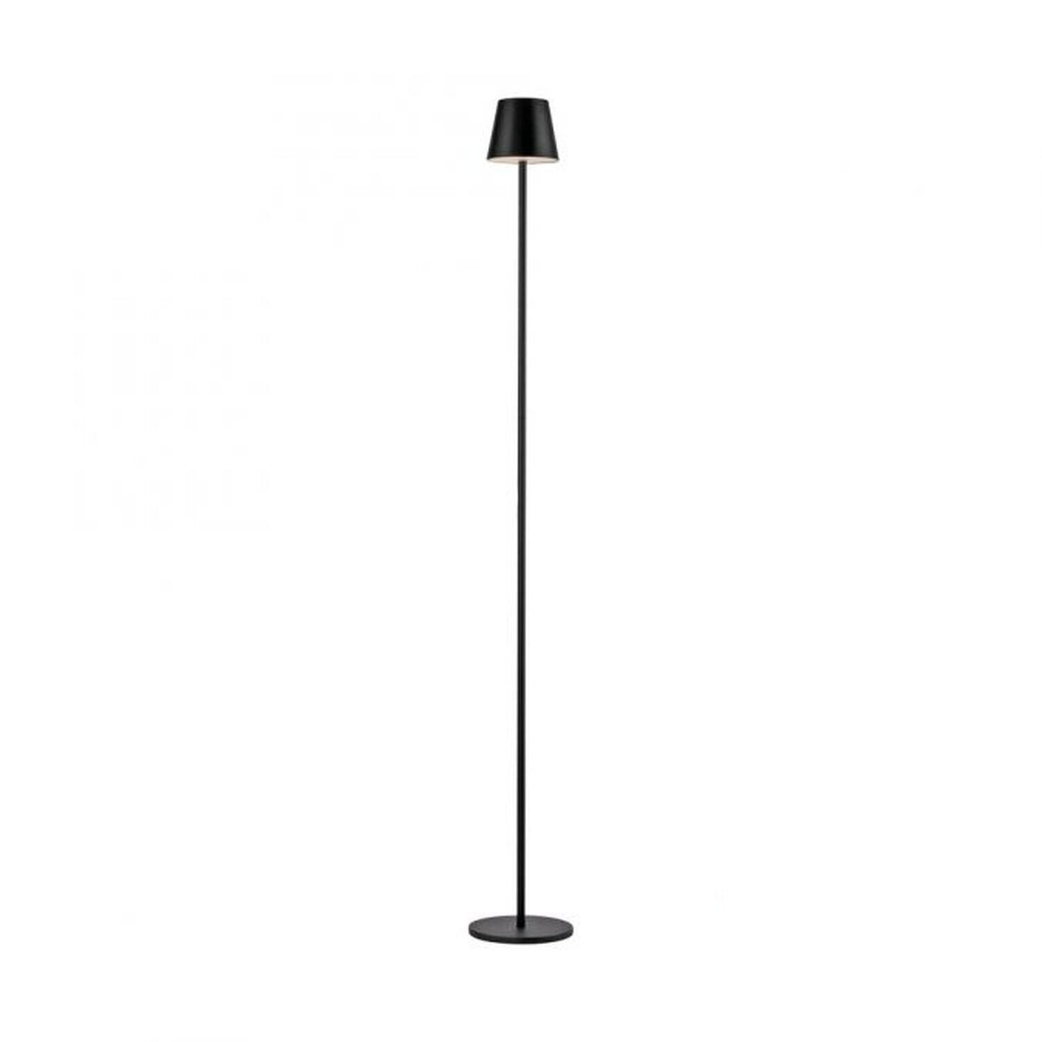 Lampadaire LED rechargeable Noir IP54 125 cm Touch Variation 2 W