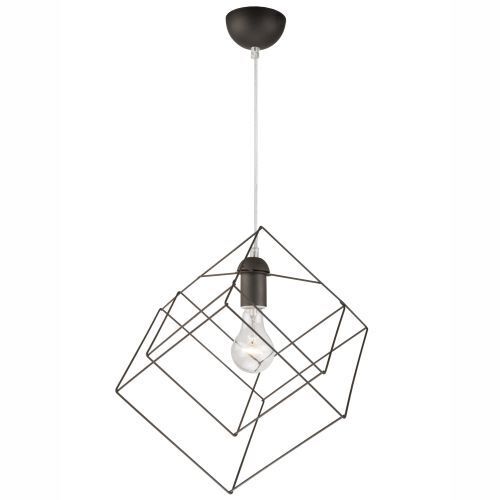 Suspension angulaire AGATRIA Anthracite Lampe design