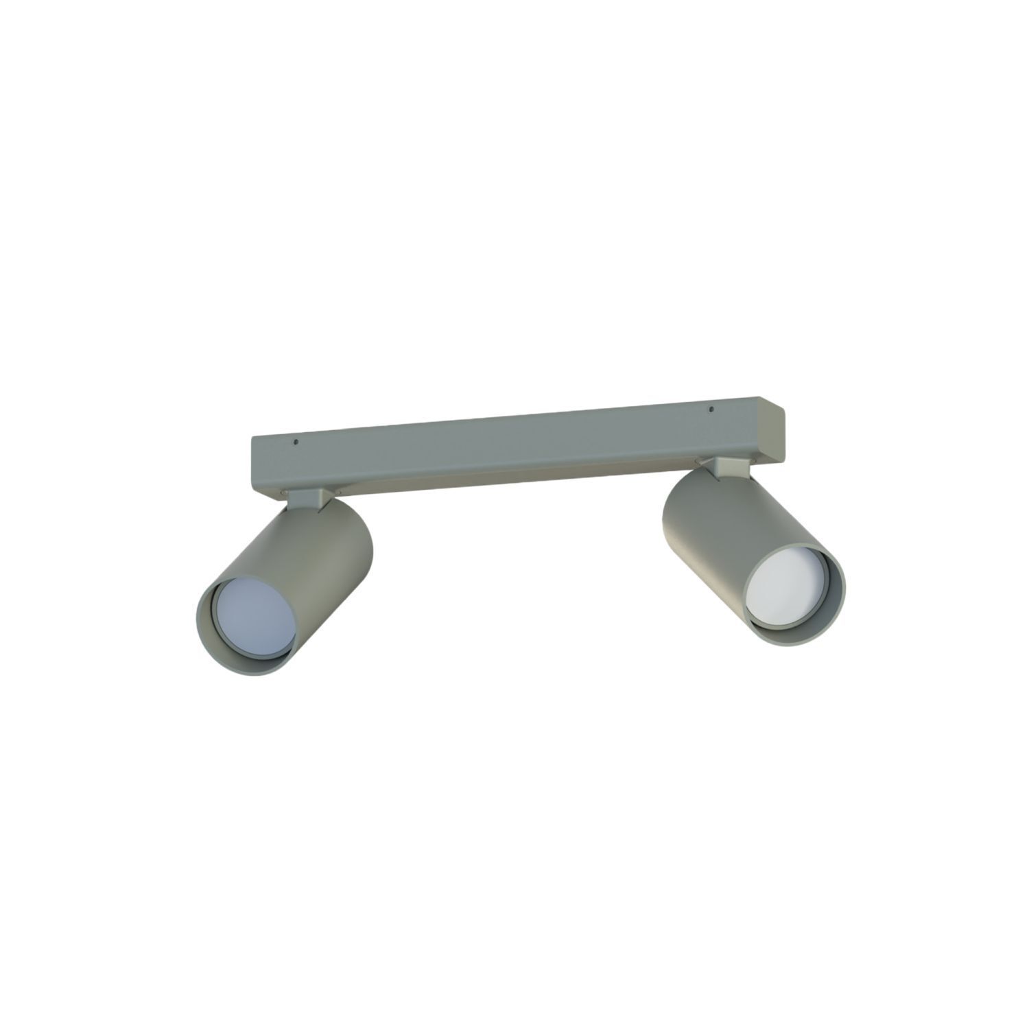 Spot de plafond flexible Aluminium Umbra Gris L:32 cm GU10