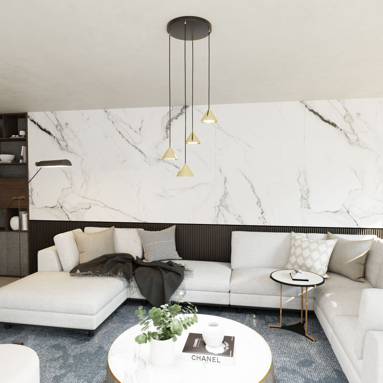 Dekoration für Zuhause, Wohnzimmer, Innenarchitektur, Couch, Tabelle