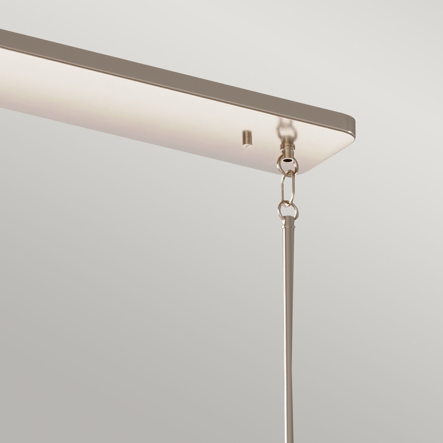 Lampe à suspendre métal verre H : max. 162,5 cm Art déco