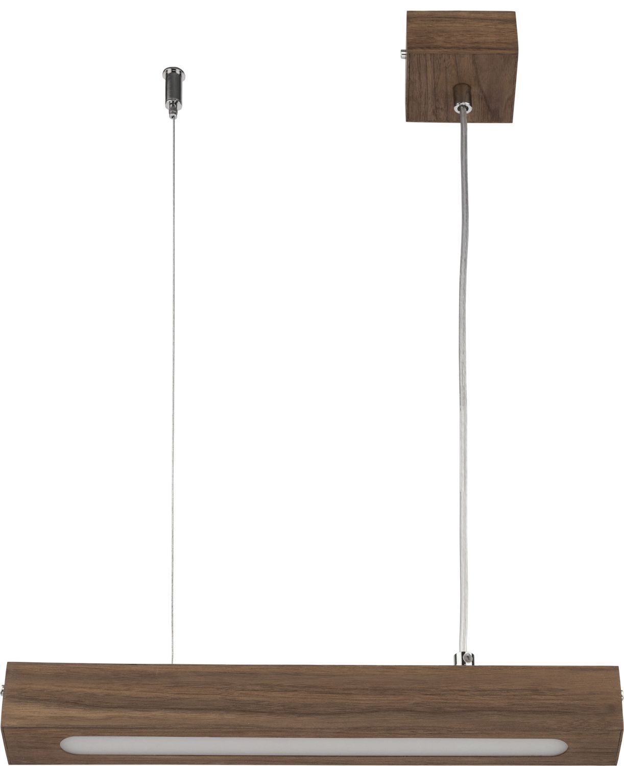 Suspension étroite Futura en bois Moderne LED Lampe