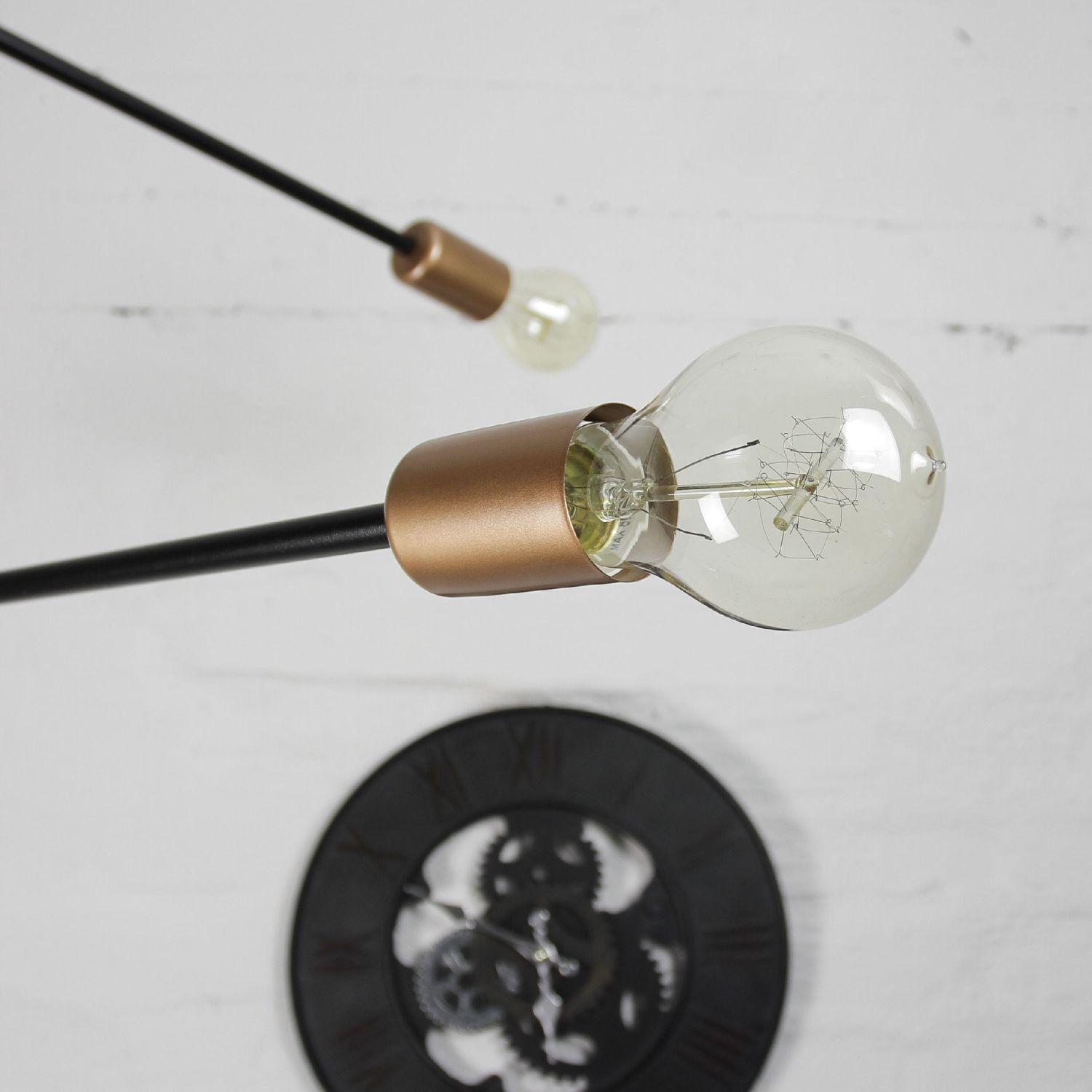 Lampe à suspendre noire design industriel réglable E27 Licht, Glühbirne